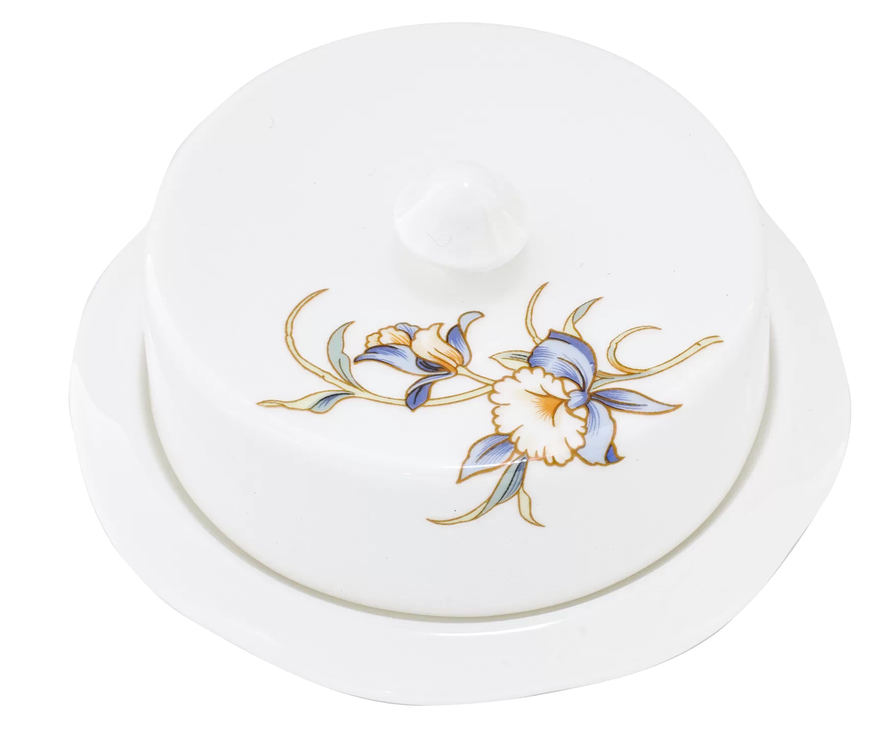 Crown Botanical Porcelain — Dipping Dish — Botanical