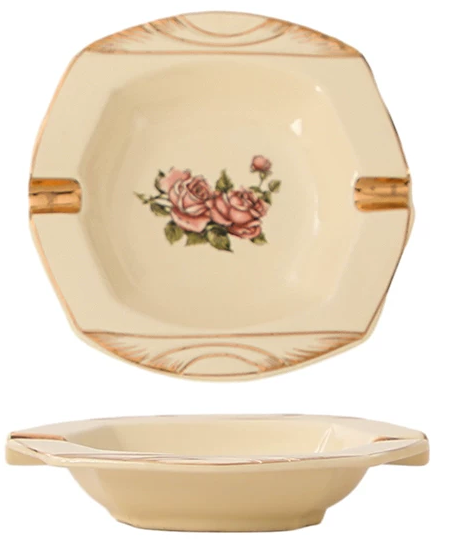 Grand Manor Antique Rose — Ashtray — Rose