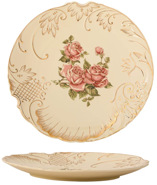 Grand Manor Antique Rose — Dinner Plate — Rose