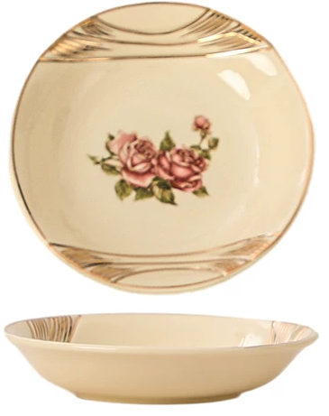 Grand Manor Antique Rose — Dipping Dish — Rose