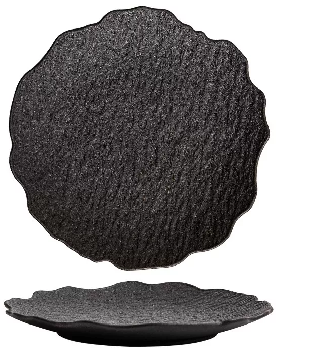 Haute Stone Tableware — Dinner Plate — Black